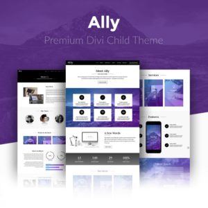 szablon wordpress ally