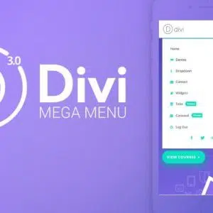 Mega Menu Divi