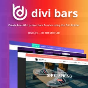 Wordpress Divi Bar