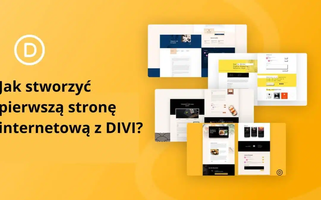 jak stworzyć pierwszą stronę internetową