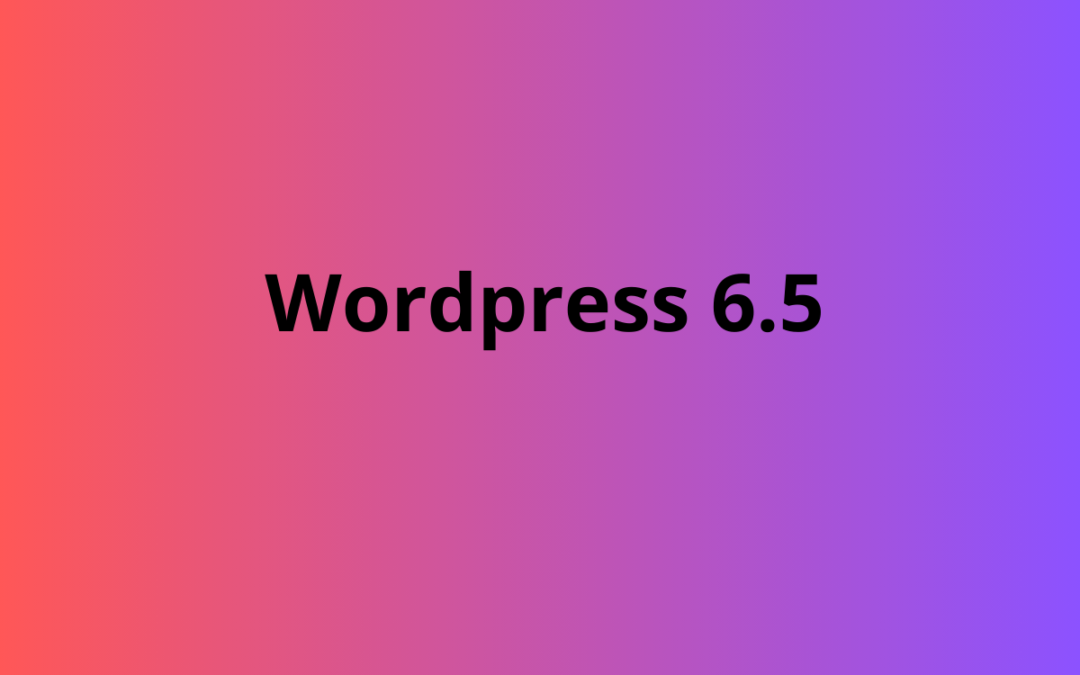 Wordpress 6.5