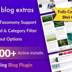 Divi Blog Extras – Zaawansowane Wyświetlanie Wpisów Bloga