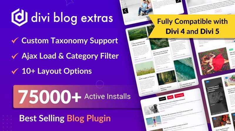 Divi Blog Extras – Zaawansowane Wyświetlanie Wpisów Bloga
