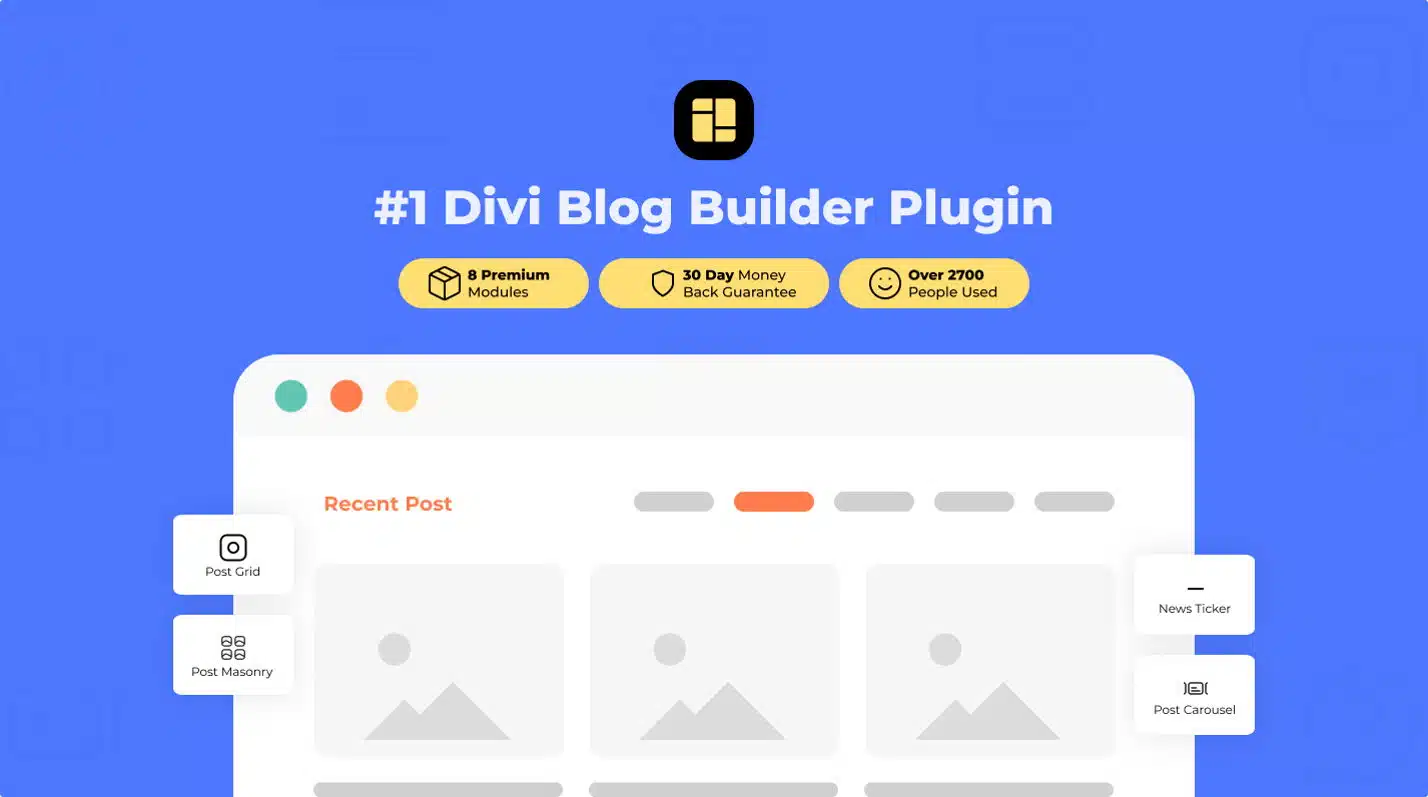 Divi Blog PRO - WordPress Divi