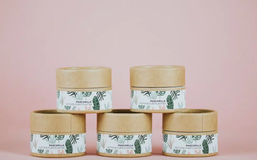 Naturalne produkty ekologiczne na półce sklepu